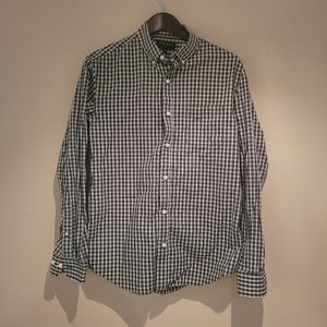 Banana republic plaid shirt M